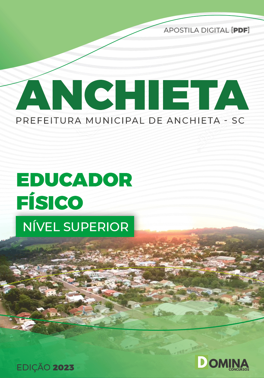 Apostila Digital Pref Anchieta SC 2023 Educador Físico