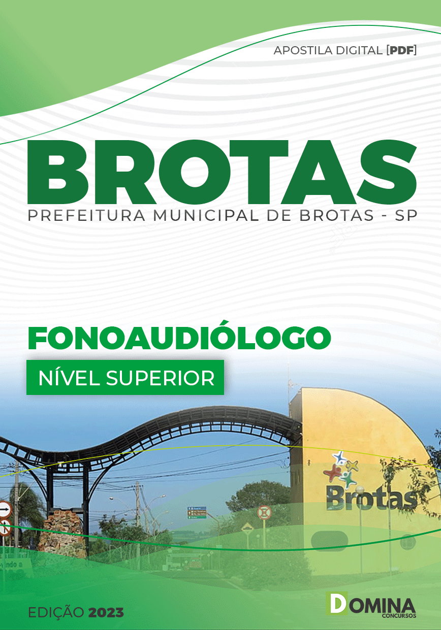 Apostila Concurso Pref Brotas SP 2023 Fonoaudiólogo