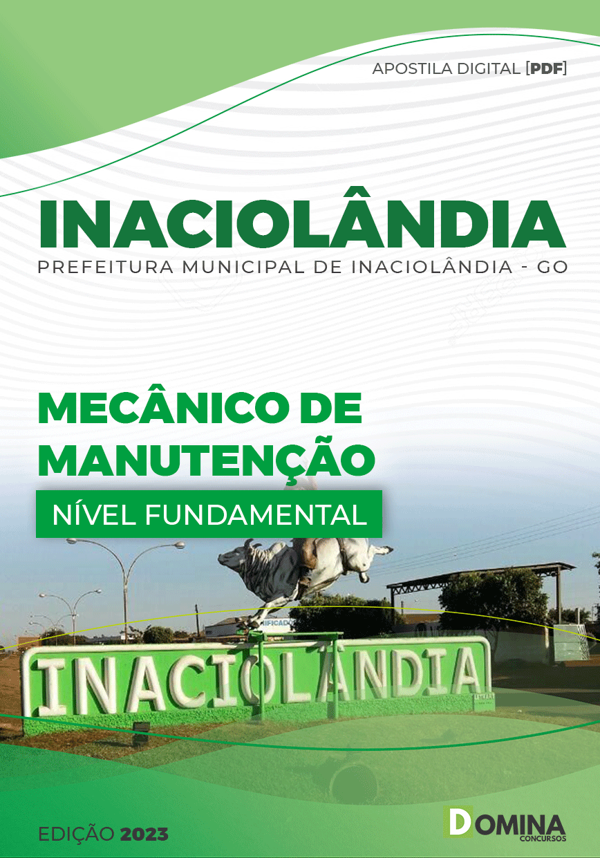Apostila Pref Inaciolândia GO 2023 Mecânico Manutenção