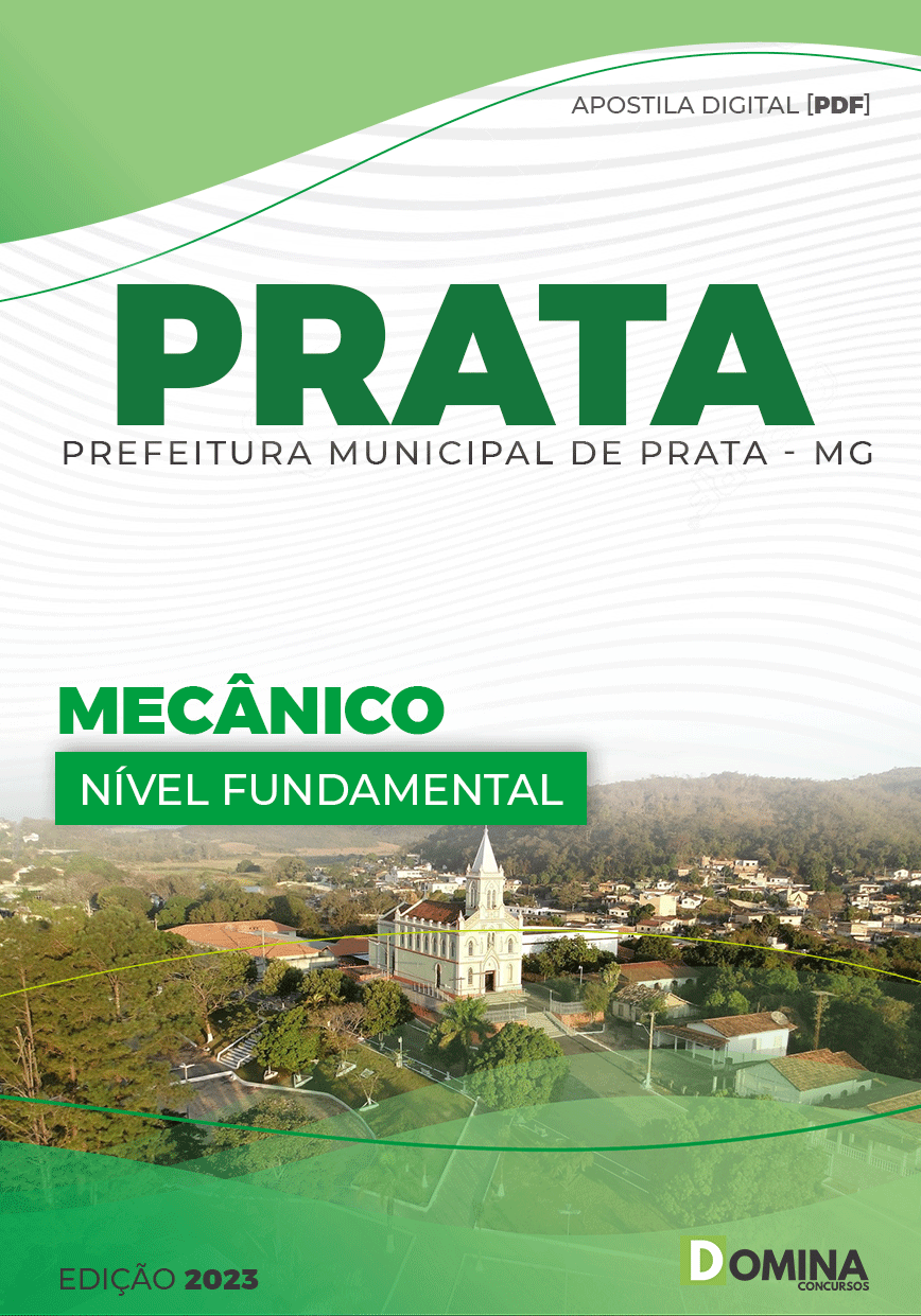 Apostila Digital Concurso Pref Prata MG 2023 Mecânico
