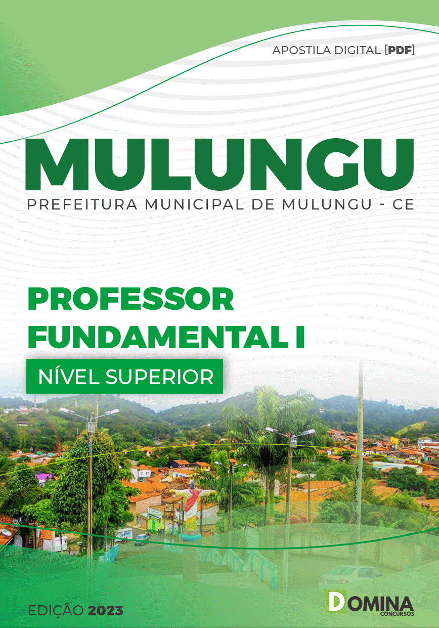 Apostila Pref Mulungu CE 2023 Professor Fundamental I