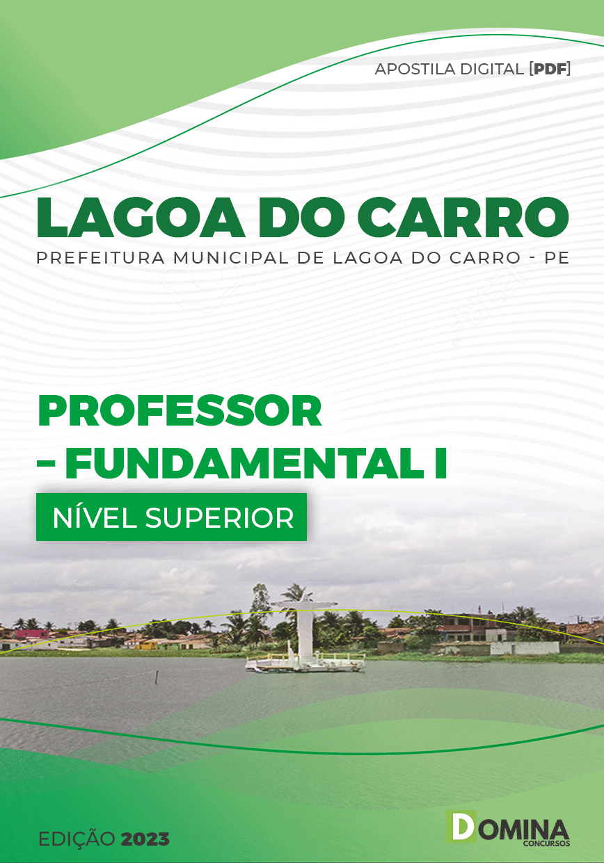 Apostila Pref Lagoa Carro PE 2023 Professor Fundamental II Português