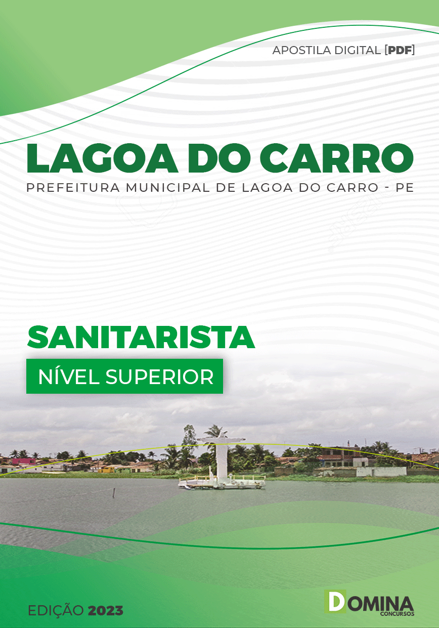 Apostila Digital Pref Lagoa Carro PE 2023 Sanitarista