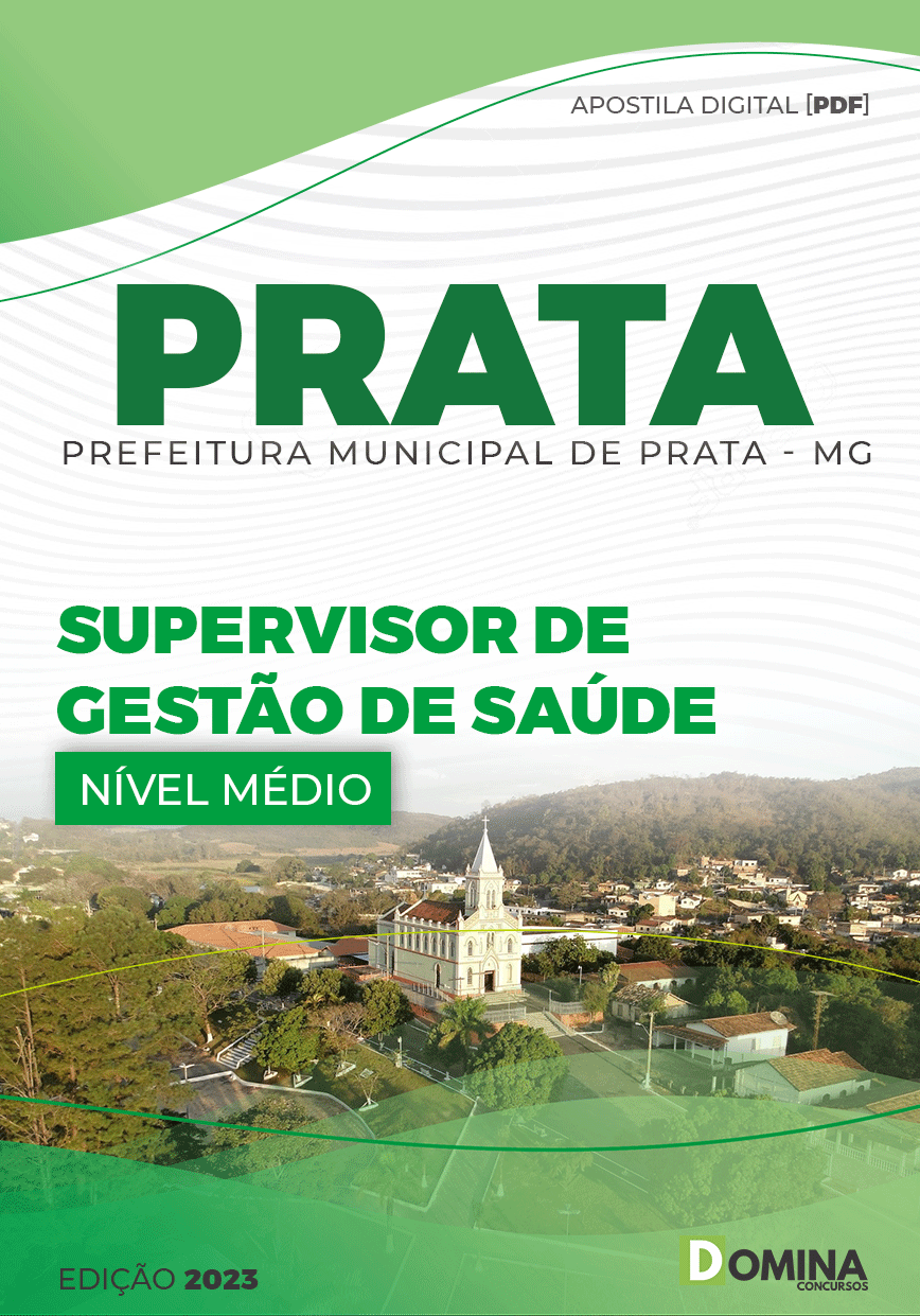 Apostila Pref Prata MG 2023 Supervisor Gestão Saúde