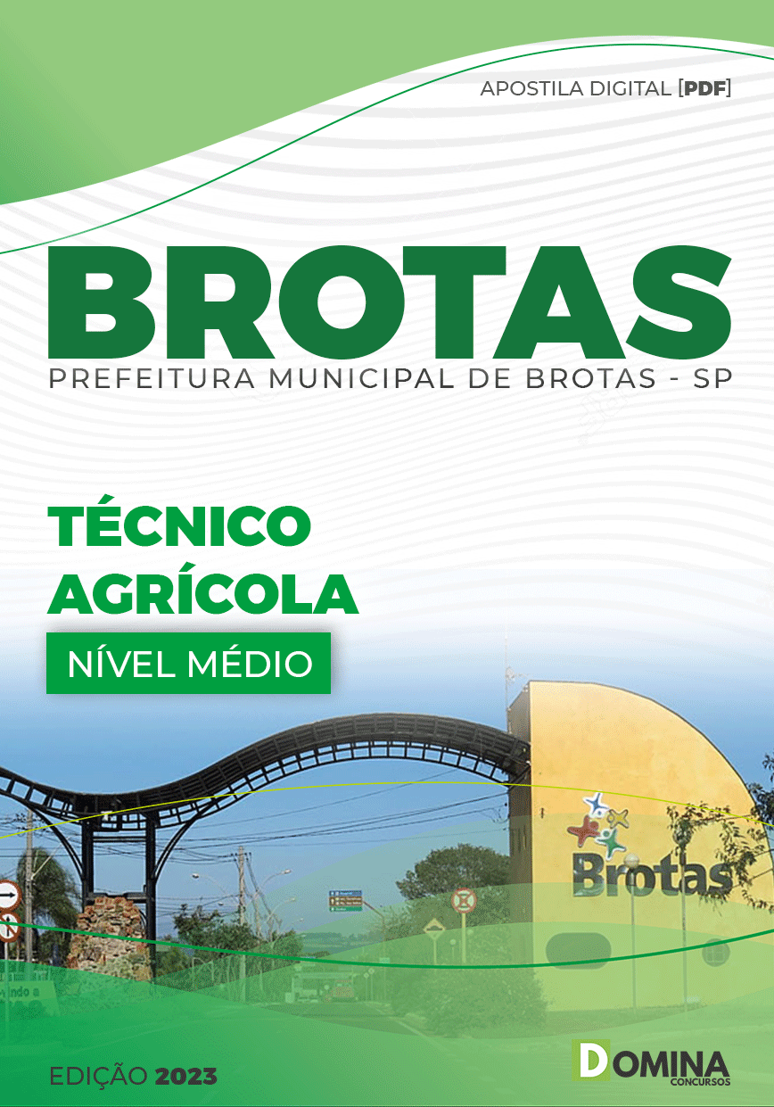Apostila Concurso Pref Brotas SP 2023 Técnico Agrícola