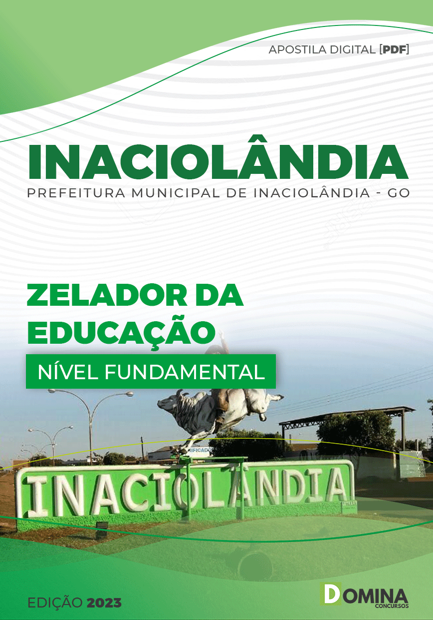 Apostila Pref Inaciolândia GO 2023 Zelador Educação
