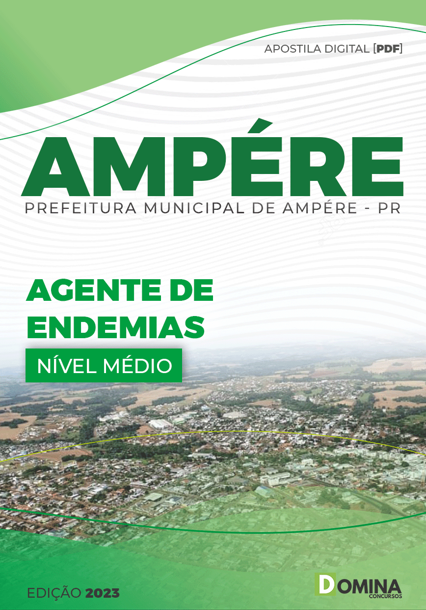 Apostila Concurso Pref Ampére PR 2023 Agente Endemias