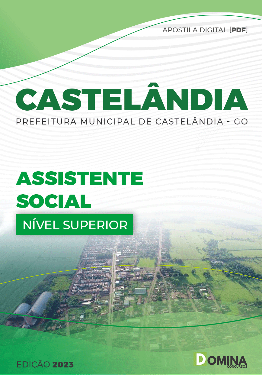 Apostila Digital Pref Castelândia GO 2023 Assistente Social