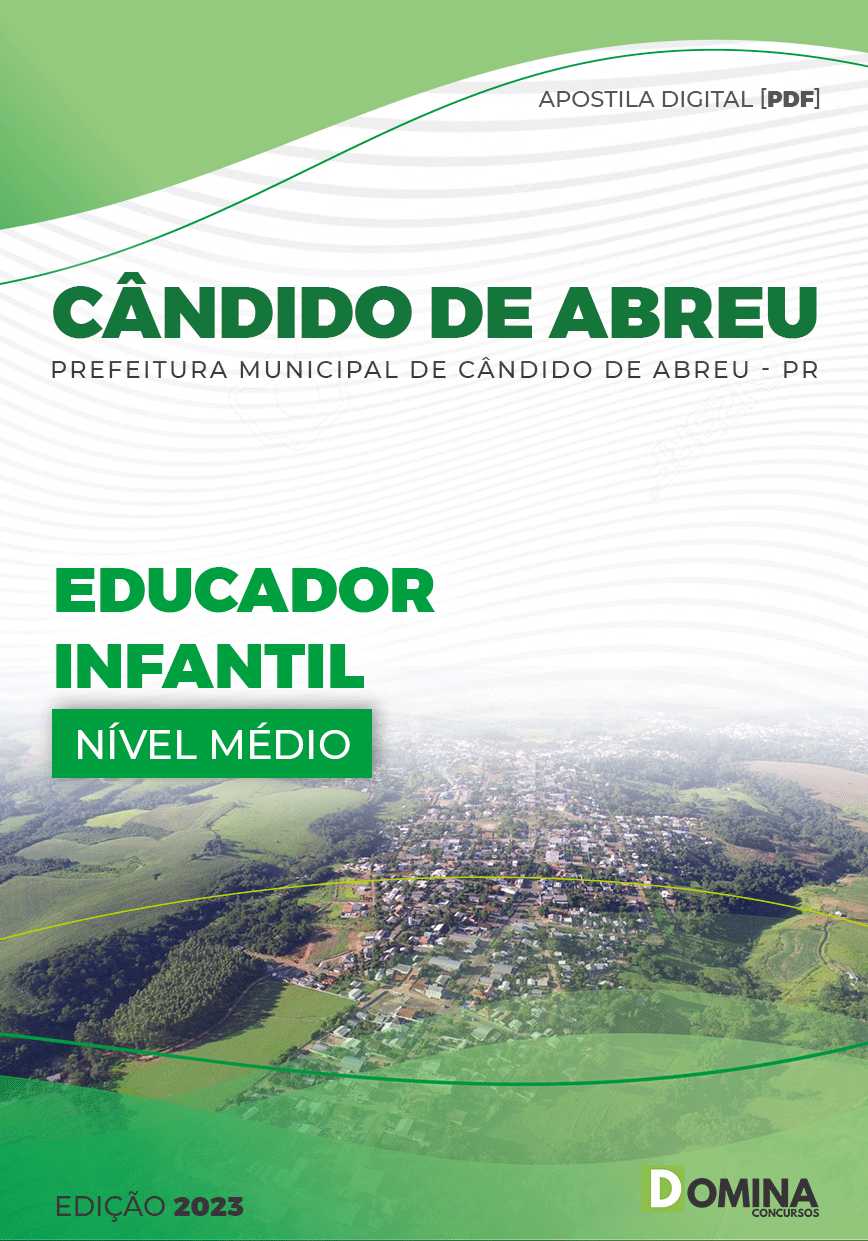 Apostila Pref Cândido Abreu PR 2023 Educador Infantil
