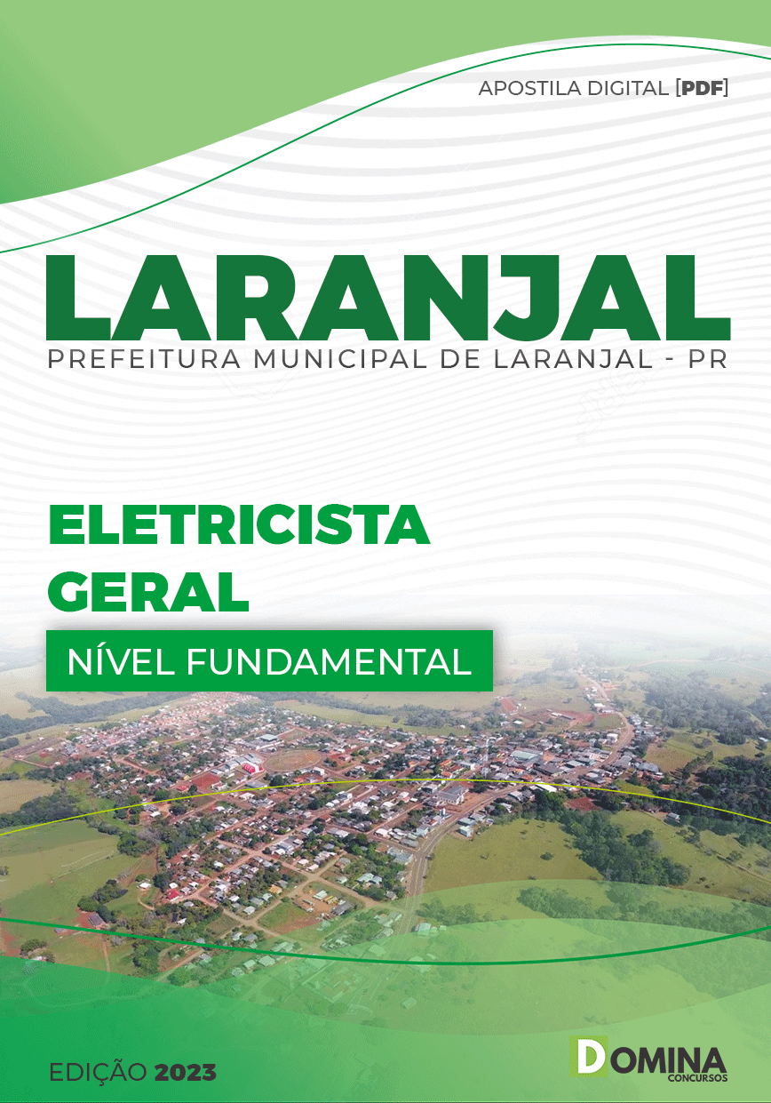 Apostila Digital Pref Laranjal PR 2023 Eletricista Geral