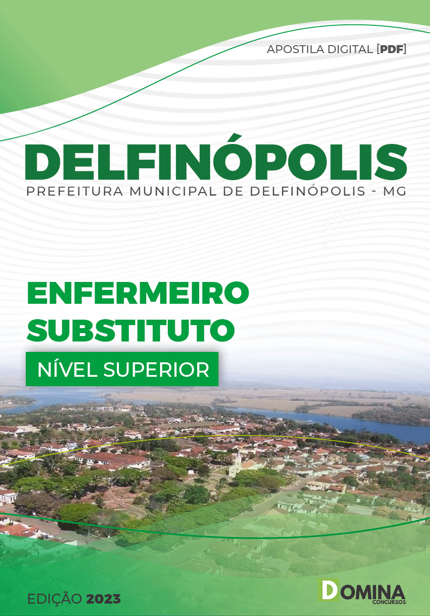 Apostila Pref Delfinópolis MG 2023 Enfermeiro Substituto