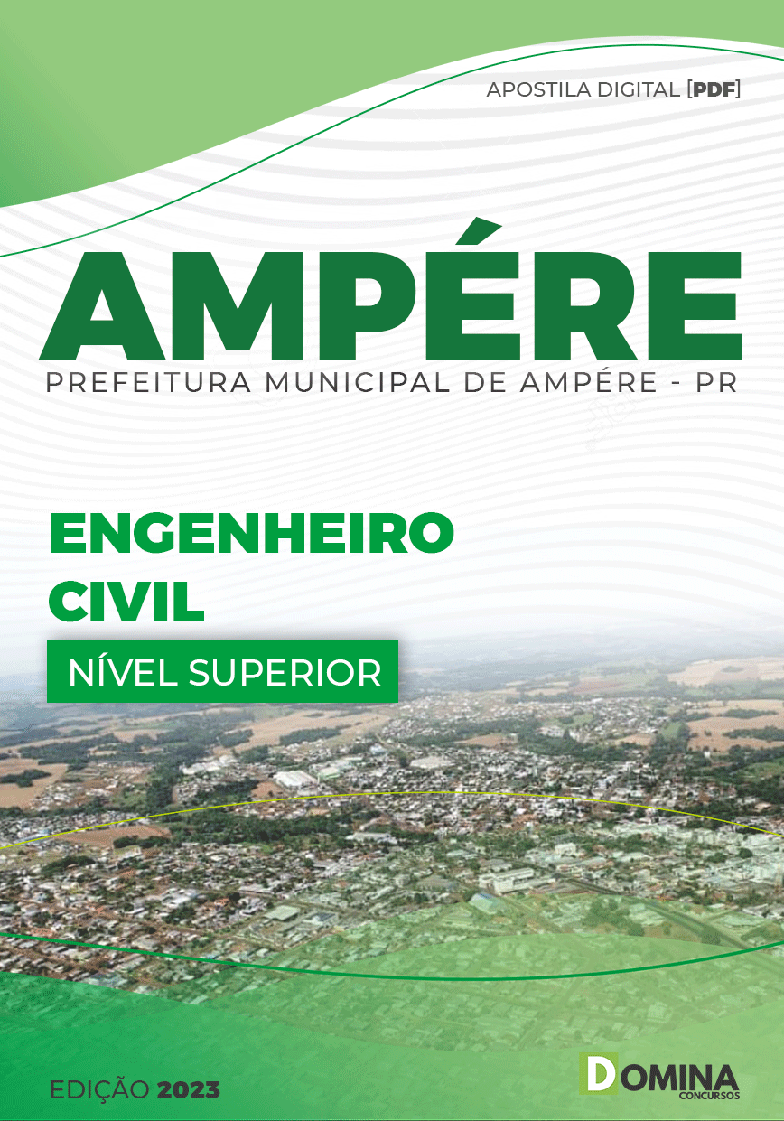 Apostila Concurso Pref Ampére PR 2023 Engenheiro Civil