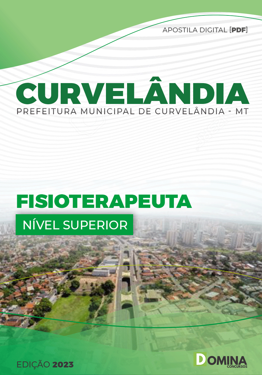 Apostila Digital Pref Curvelândia MT 2023 Engenheiro Civil