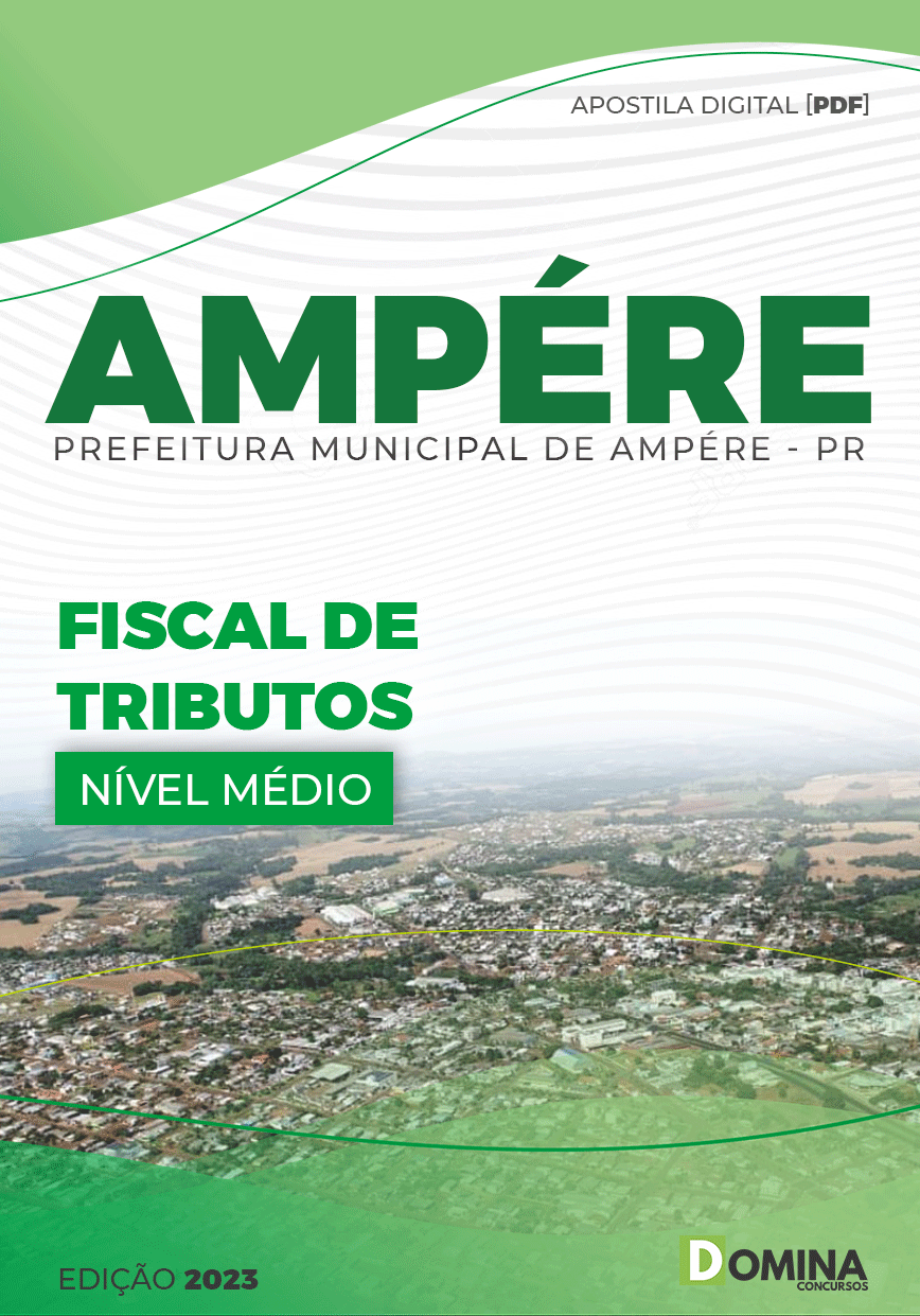 Apostila Concurso Pref Ampére PR 2023 Fiscal Tributos