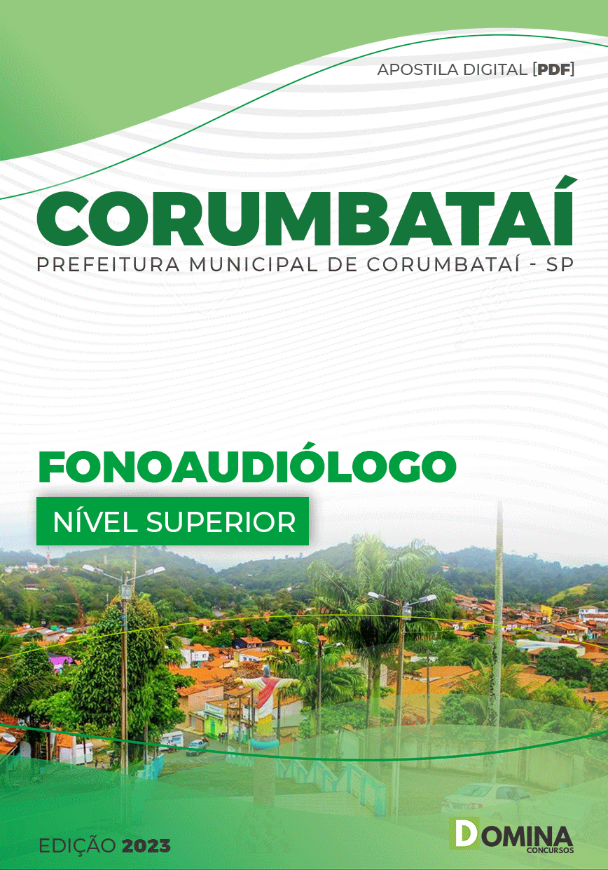 Apostila Digital Pref Corumbataí SP 2023 Fonoaudiólogo
