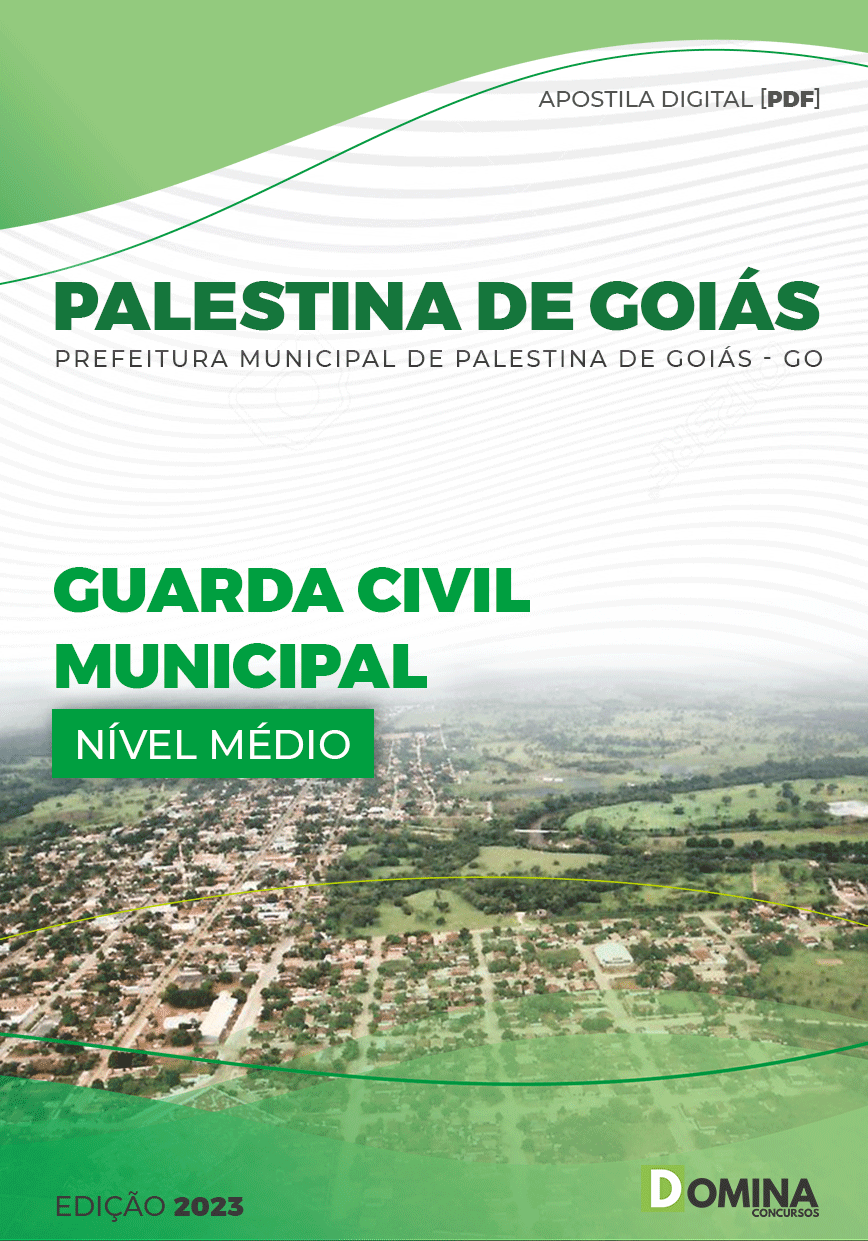 Apostila Pref Palestina GO 2023 Guarda Civil Municipal