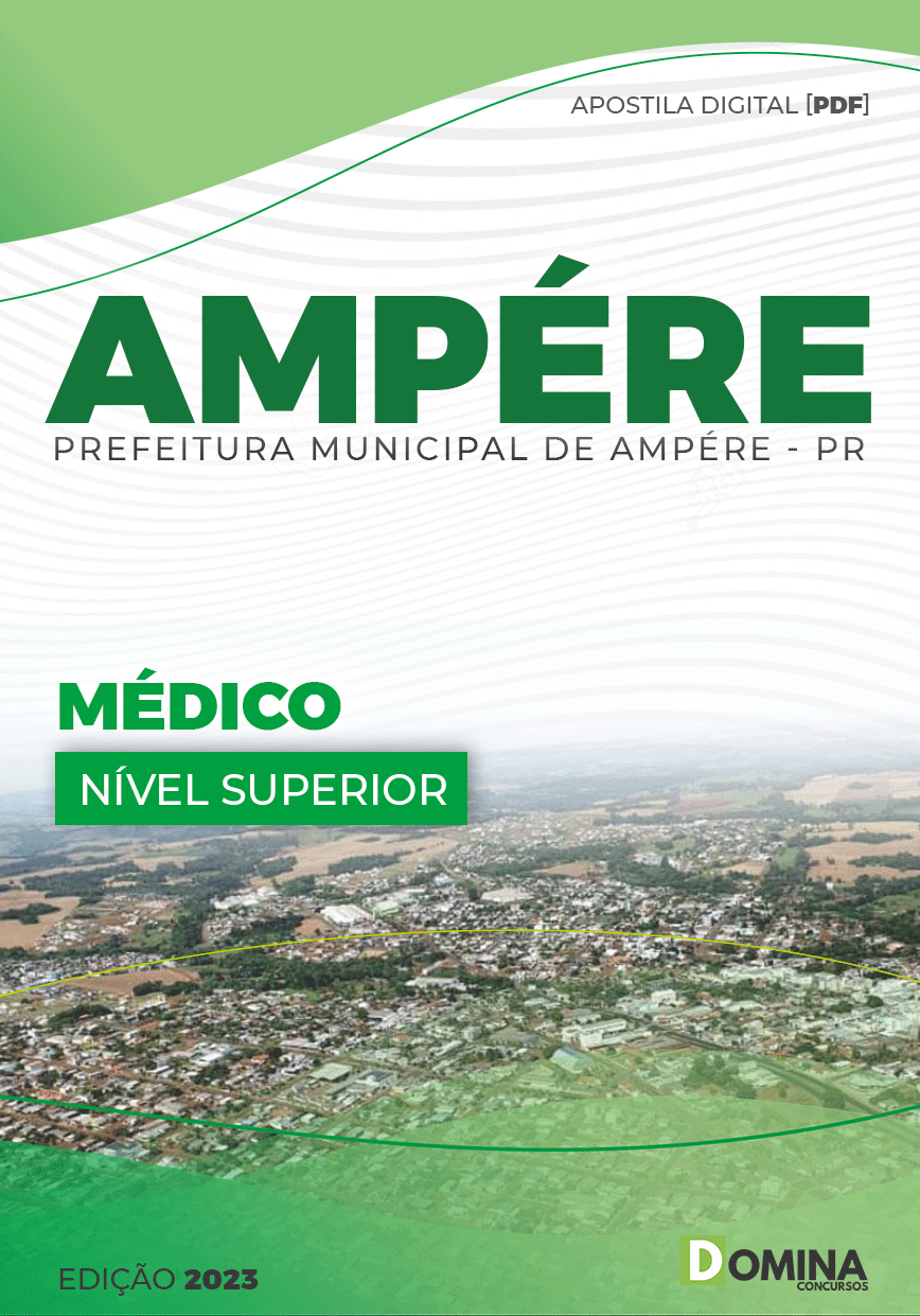 Apostila Digital Concurso Pref Ampére PR 2023 Médico
