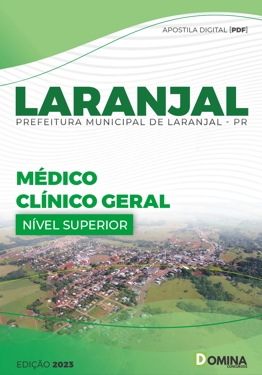 Apostila Concurso Pref Laranjal PR 2023 Médico Clínico Geral