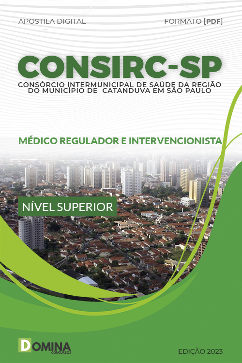 Apostila CONSIRC SP 2023 Médico Regulador Intervencionista