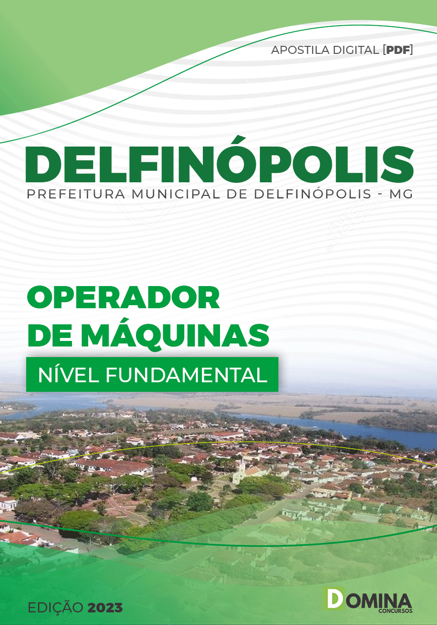 Apostila Concurso Pref Açailândia MA 2023 Operador Máquinas