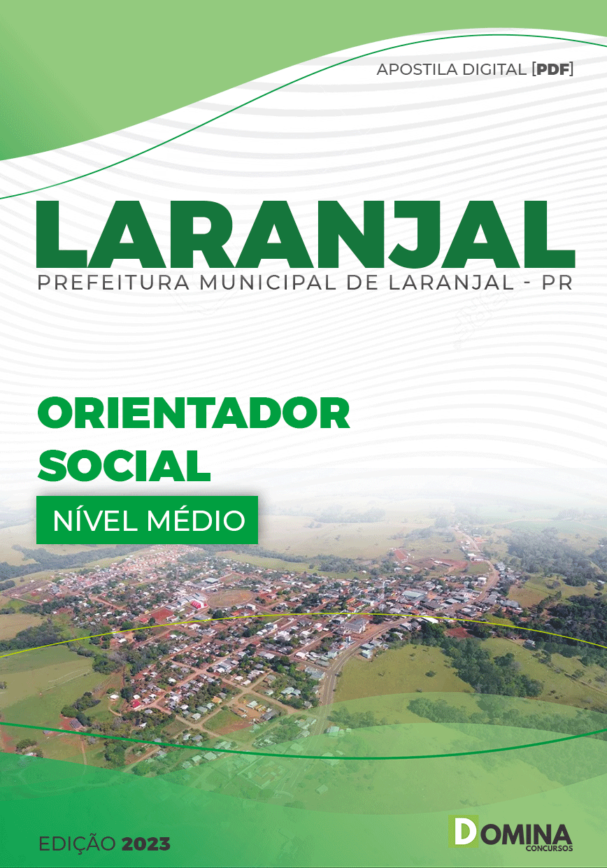 Apostila Concurso Pref Laranjal PR 2023 Orientador Social