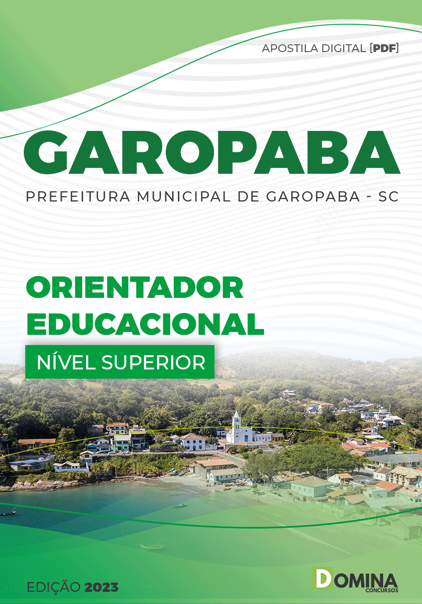 Apostila Pref Garopaba SC 2023 Orientador Educacional