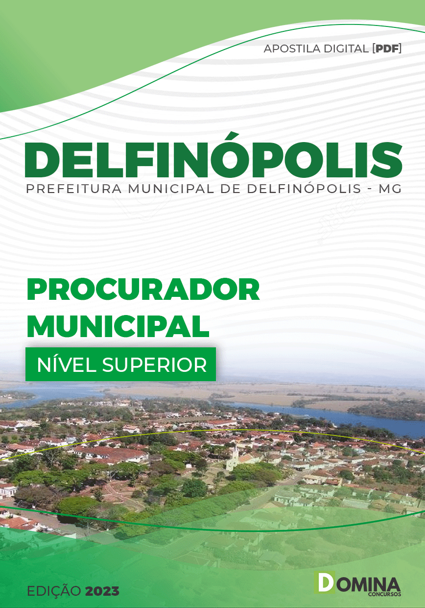 Apostila Pref Delfinópolis MG 2023 Procurador Municipal