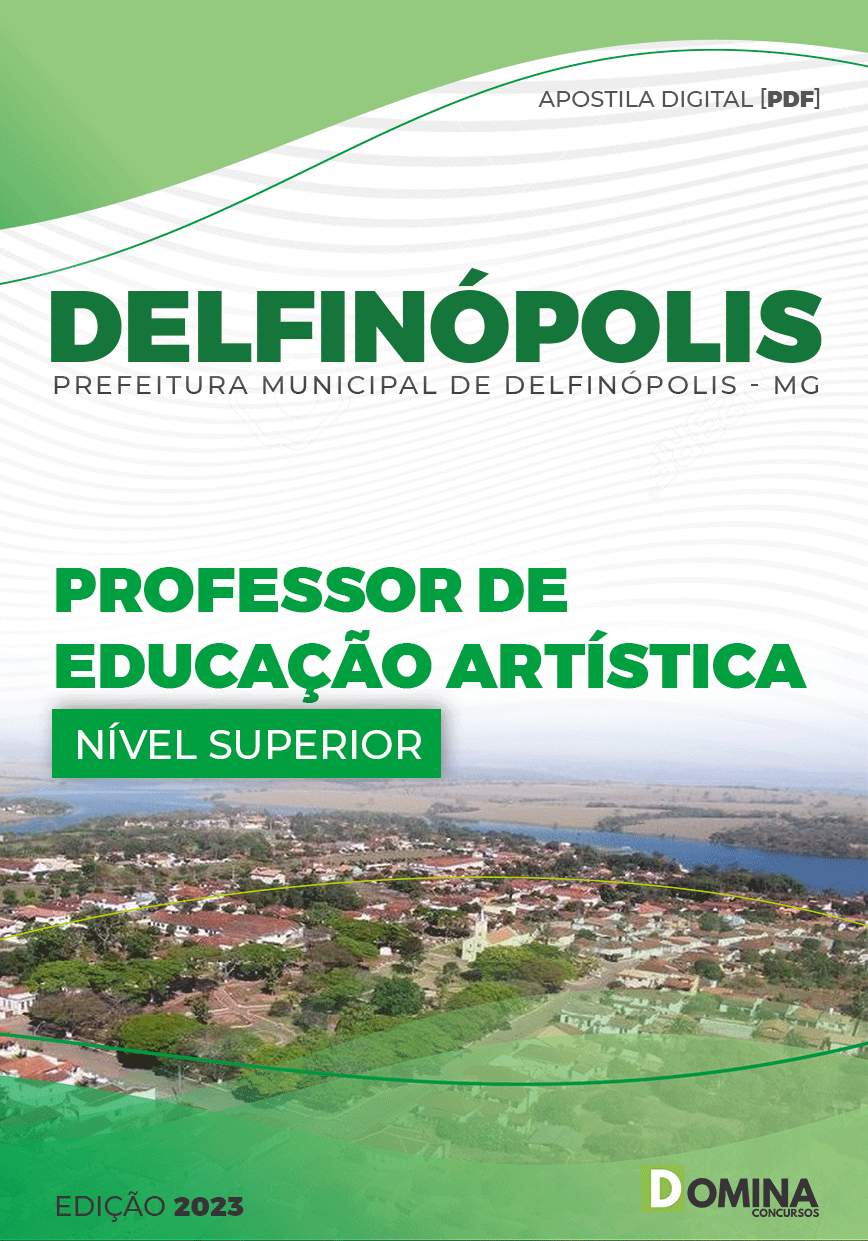 Apostila Pref Delfinópolis MG 2023 Professor Educação Artística