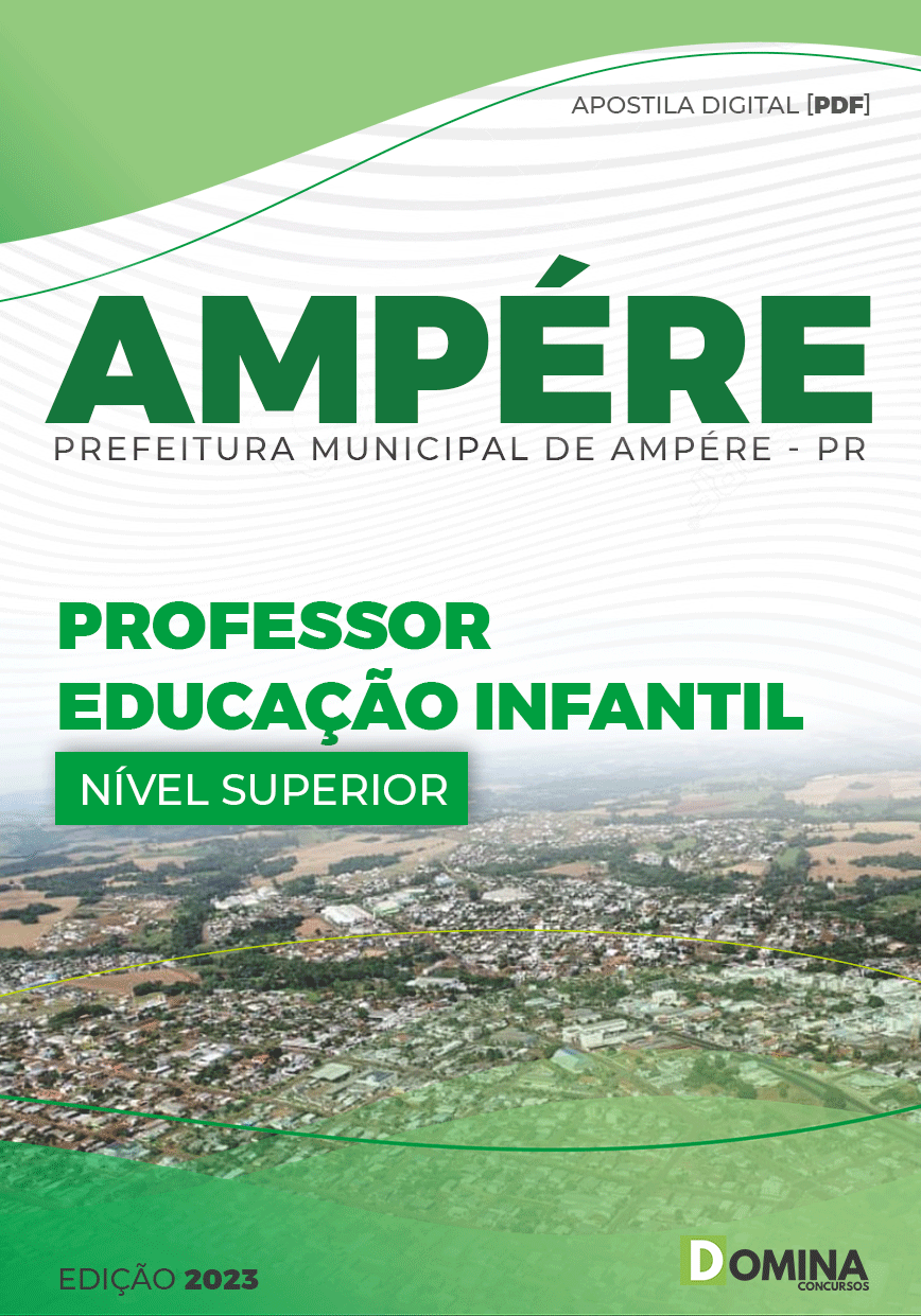 Apostila Pref Ampére PR 2023 Professor Educação Infantil