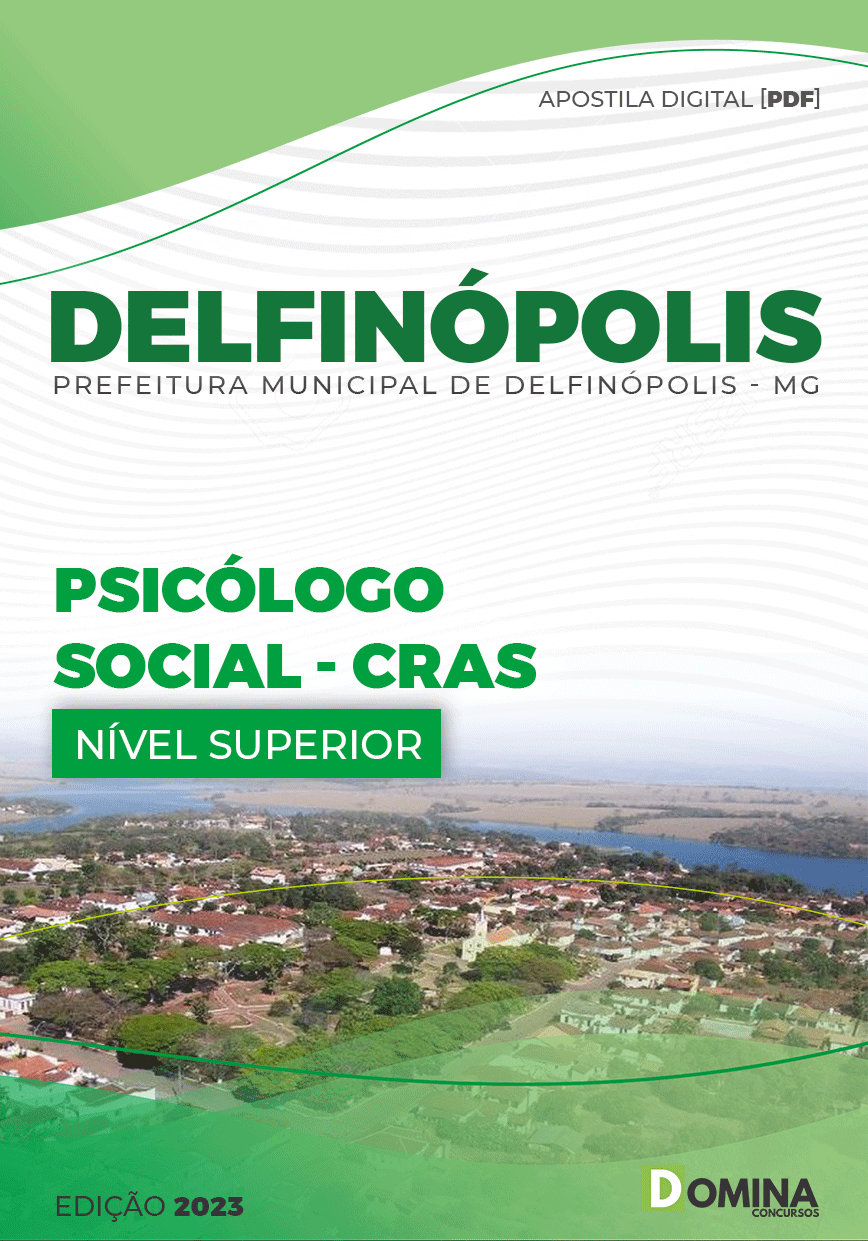 Apostila Pref Delfinópolis MG 2023 Psicólogo Social CRAS
