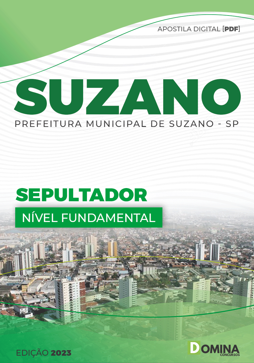 Apostila Concurso Pref Suzano SP 2023 Seputador