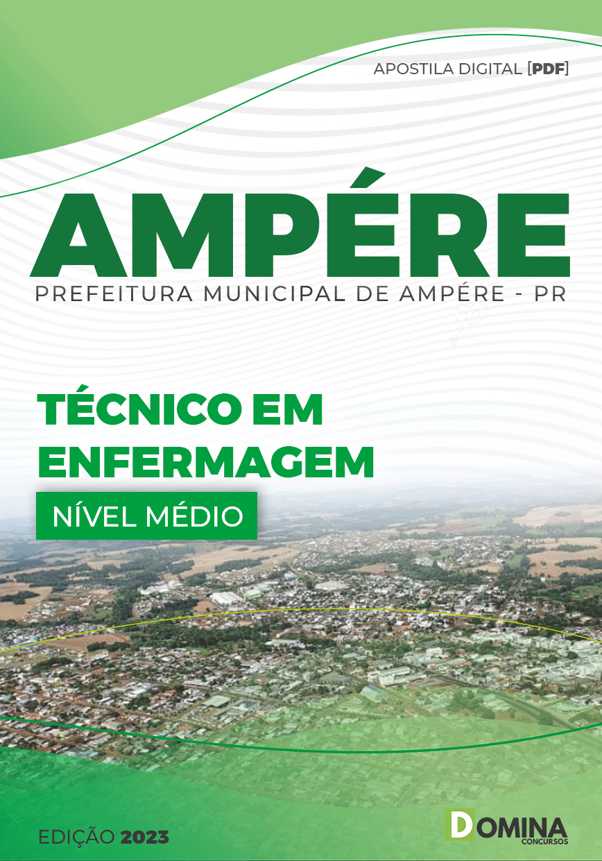 Apostila Concurso Pref Ampére PR 2023 Técnico Enfermagem