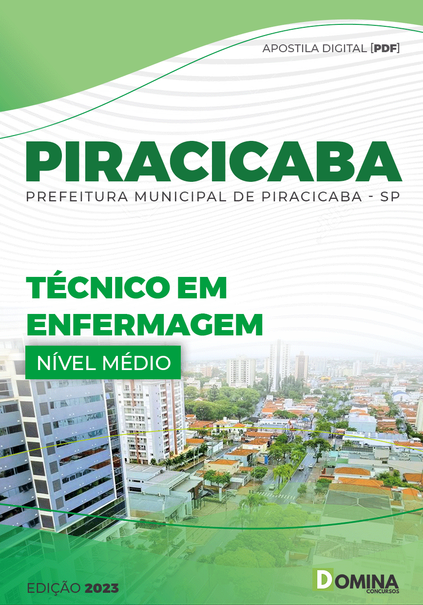 Apostila Pref Piracicaba SP 2023 Técnico Enfermagem
