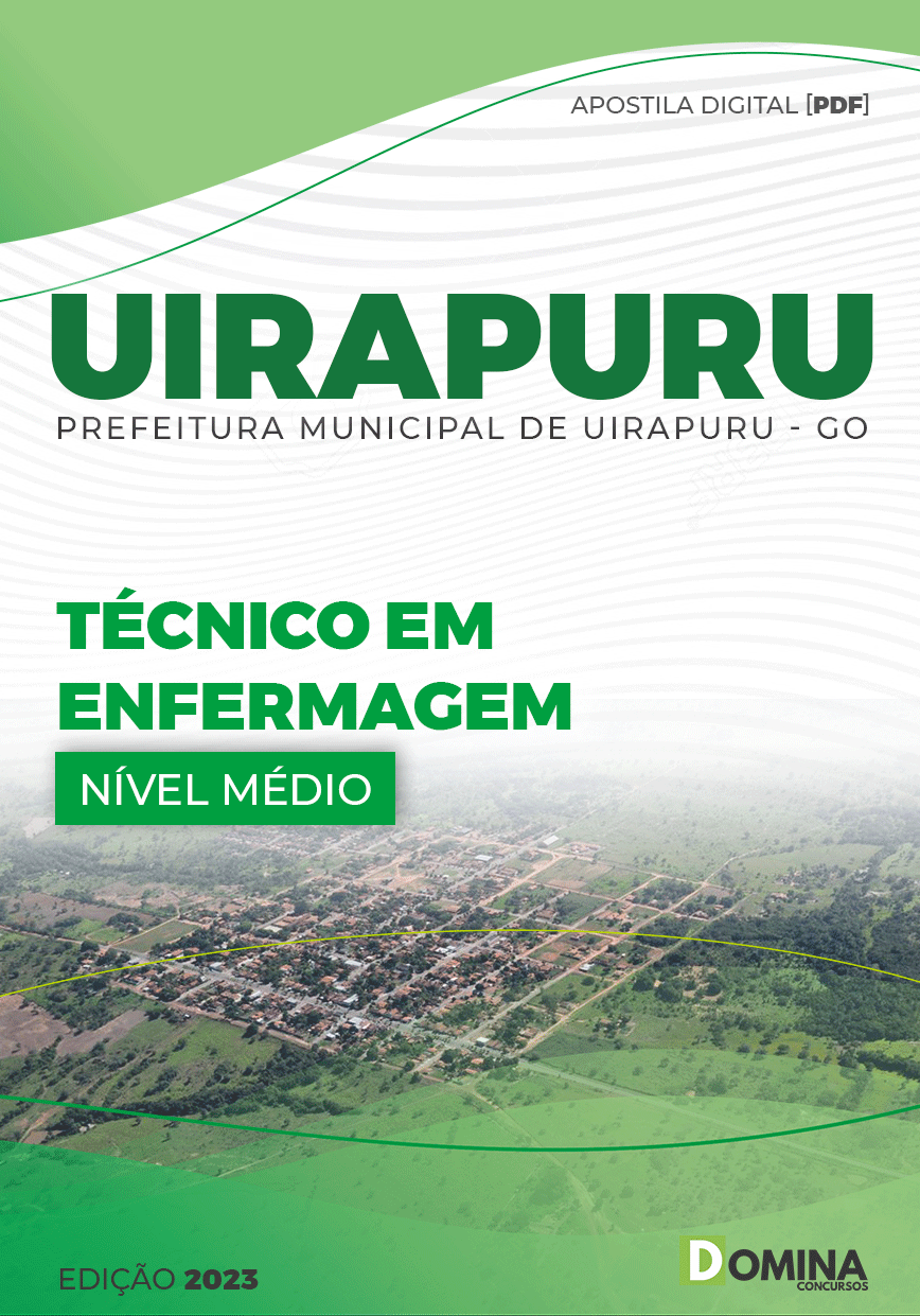 Apostila Pref Uirapuru GO 2023 Técnico Enfermagem