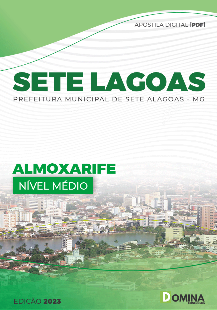Apostila Digital Pref Sete Lagoas MG 2023 Aumoxarife