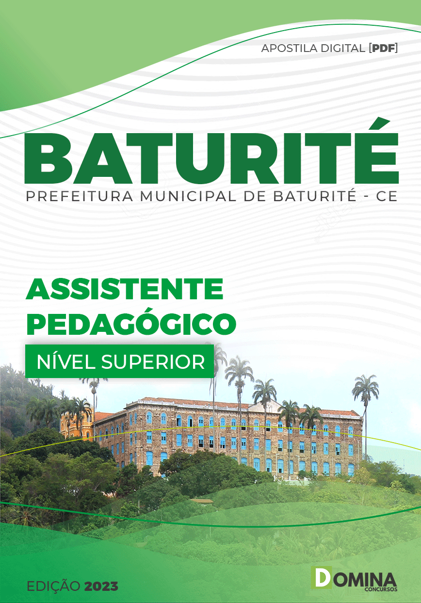 Apostila Digital Pref Baturité CE 2023 Assistente Pedagógico