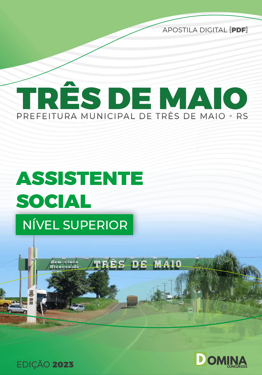 Apostila Digital Pref Três Maio RS 2023 Assistente Social