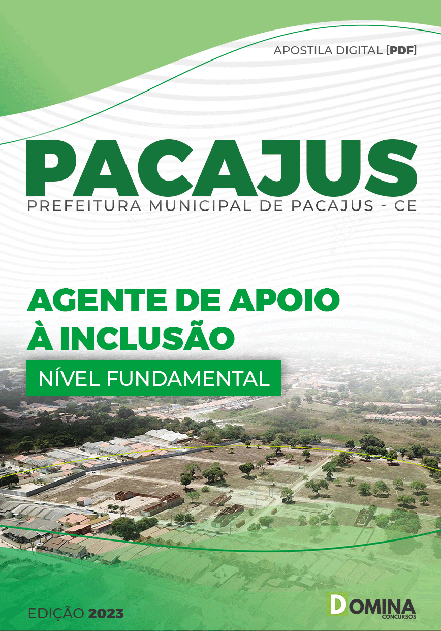 Apostila Pref Pacajus CE 2023 Auxiliar Serviços Gerais
