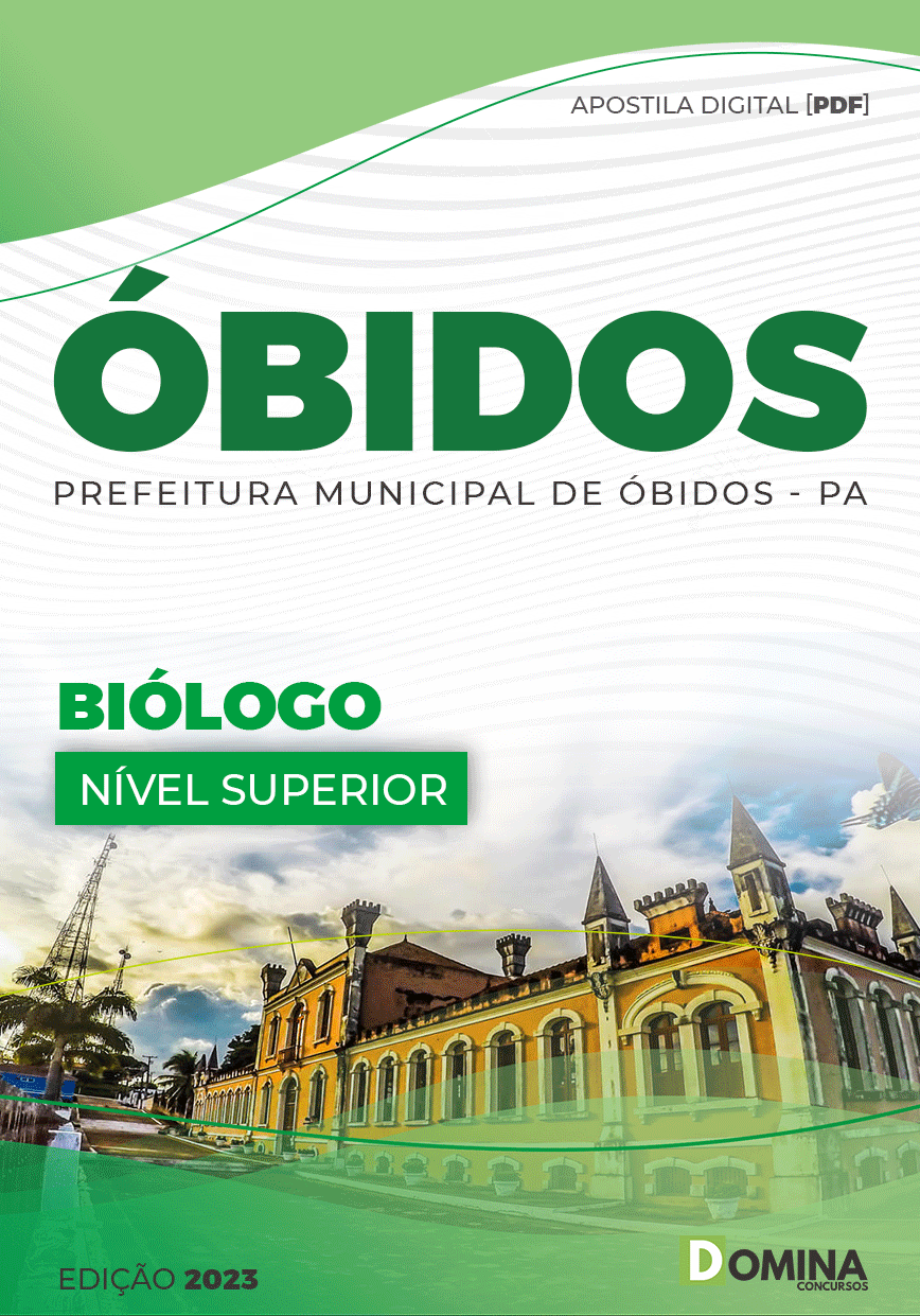 Apostila Concurso Pref Óbidos PA 2023 Bibliotecário