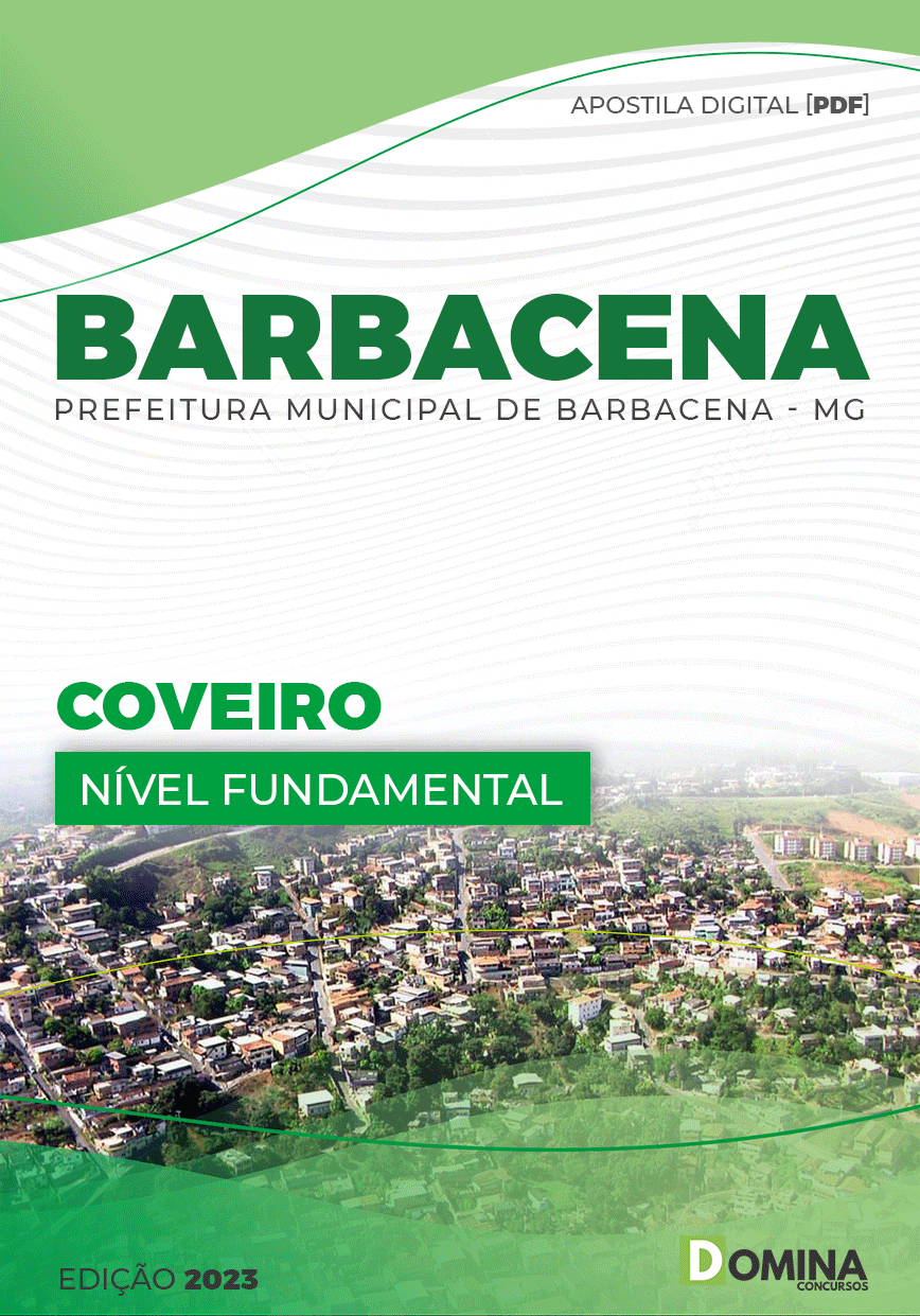 Apostila Concurso Pref Barbacena MG 2023 Coveiro
