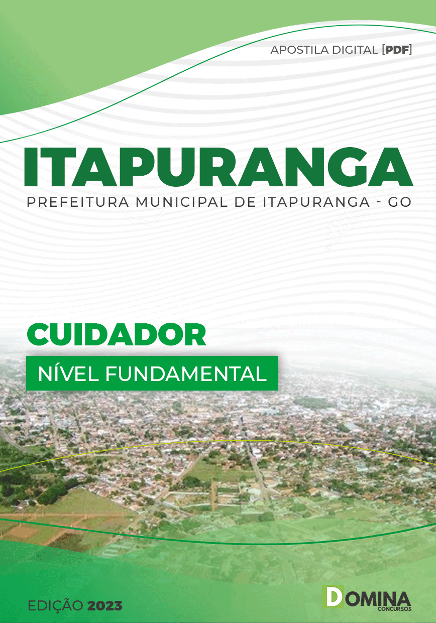 Apostila Concurso Pref Itapuranga GO 2023 Cuidador