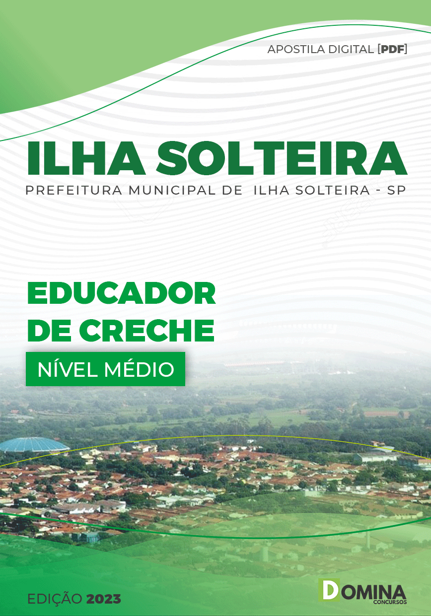 Apostila Digital Pref Ilha Solteira SP 2023 Educadores Creche