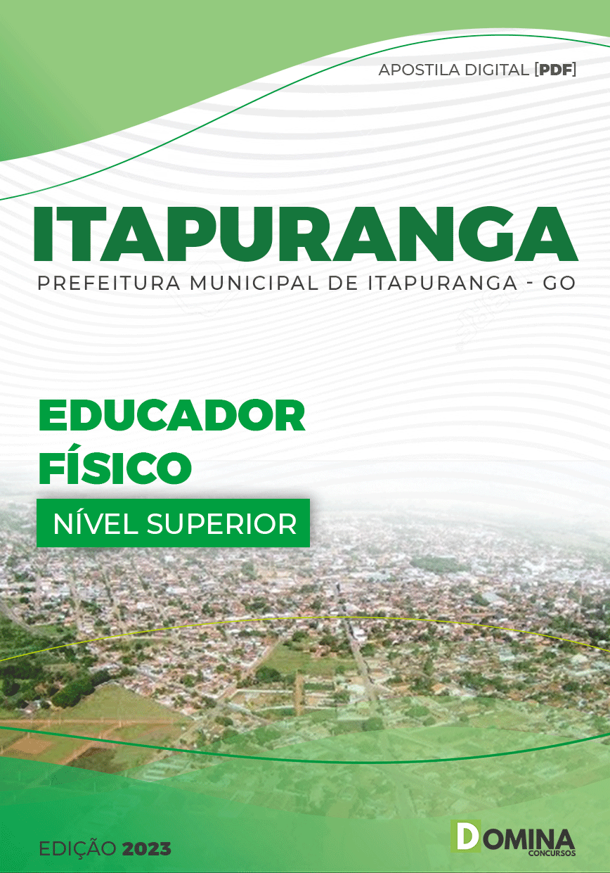 Apostila Digital Pref Itapuranga GO 2023 Educador Físico