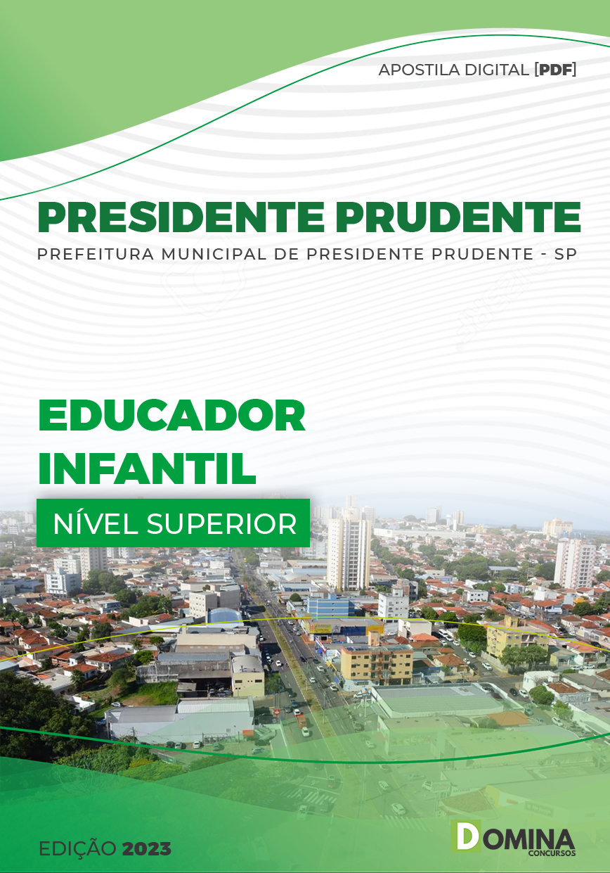 Apostila Pref Presidente Prudente SP 2023 Educador Infantil