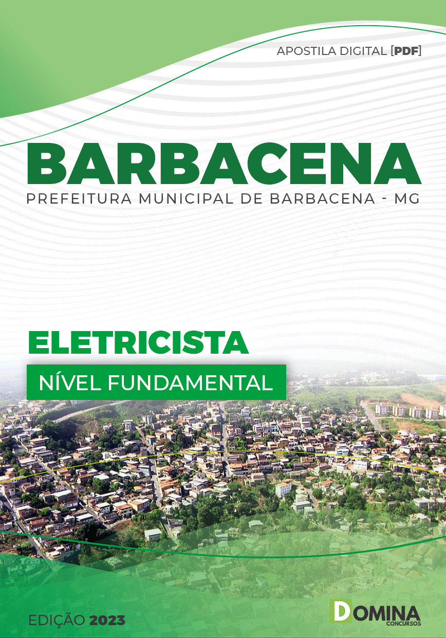 Apostila Digital Pref Barbacena MG 2023 Eletricista
