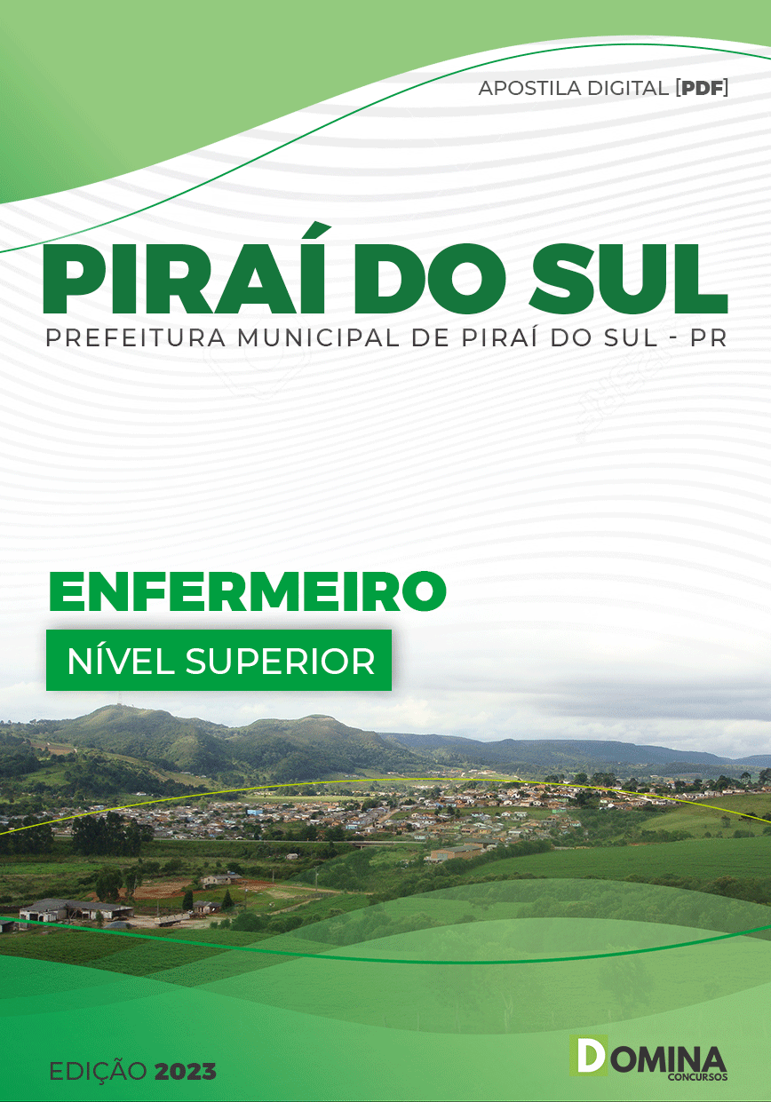 Apostila Concurso Pref Piraí Sul PR 2023 Enfermeiro