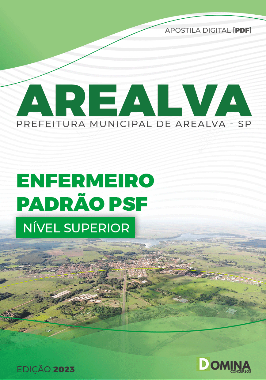 Apostila Digital Pref Arealva SP 2023 Enfermeiro PSF