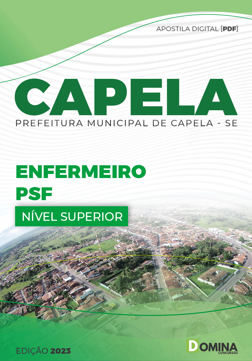 Apostila Digital Pref Capela SE 2023 Enfermeiro ESF