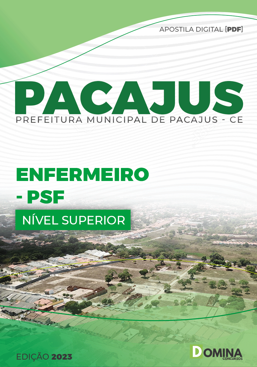 Apostila Concurso Pref Pacajus CE 2023 Enfermeiro PSF