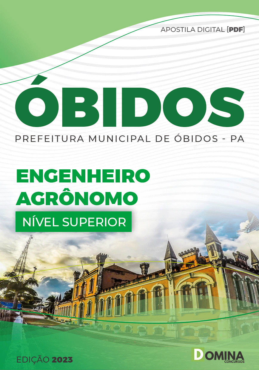 Apostila Concurso Pref Óbidos PA 2023 Engenheiro Civil